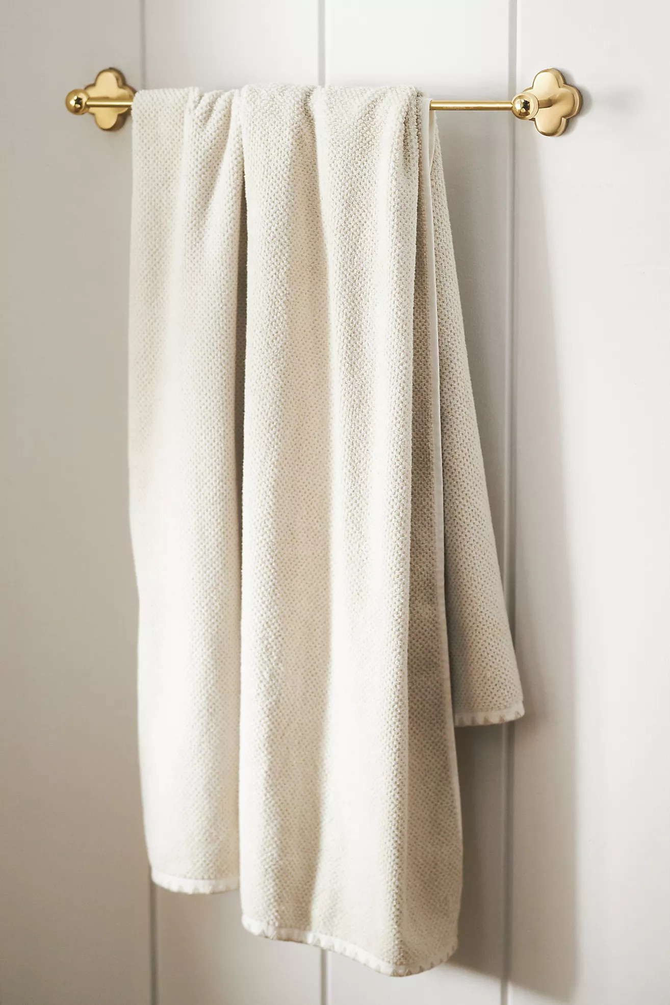 Quinn Clover Brass Towel Bar | Anthropologie (US)