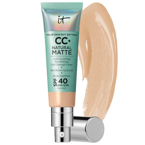 CC+ Cream Natural Matte Foundation with SPF 40 | Sephora (US)