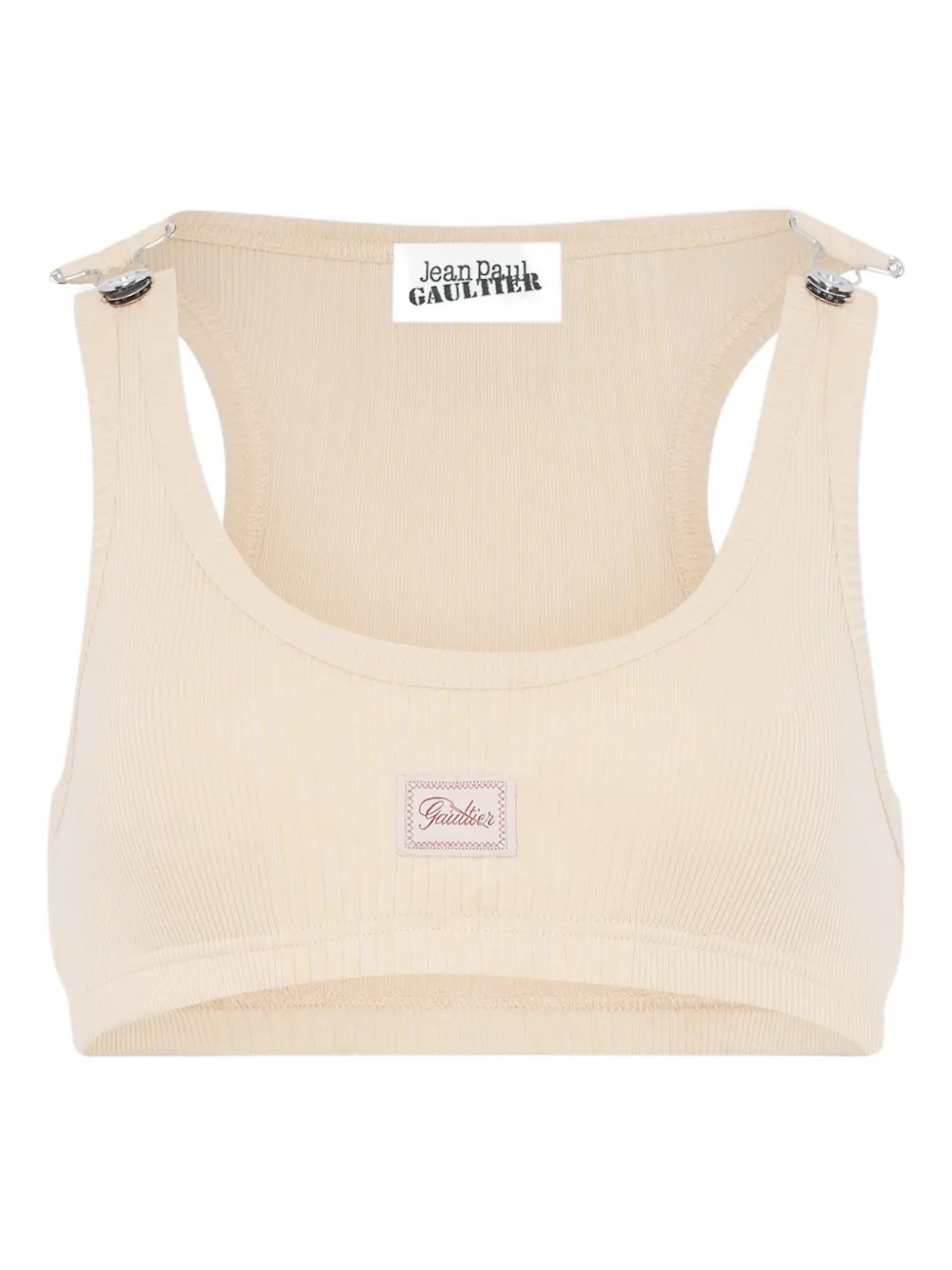 Jean Paul Gaultierribbed buckled top | Farfetch Global