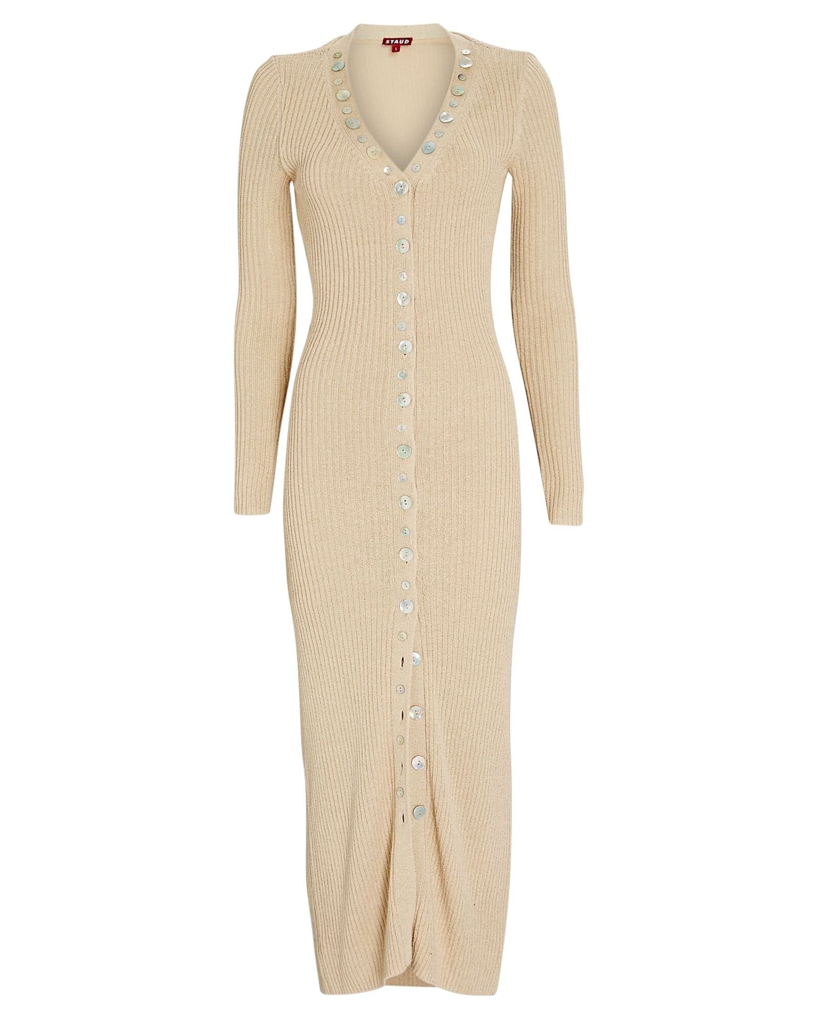 Nereus Rib Knit Midi Dress | INTERMIX