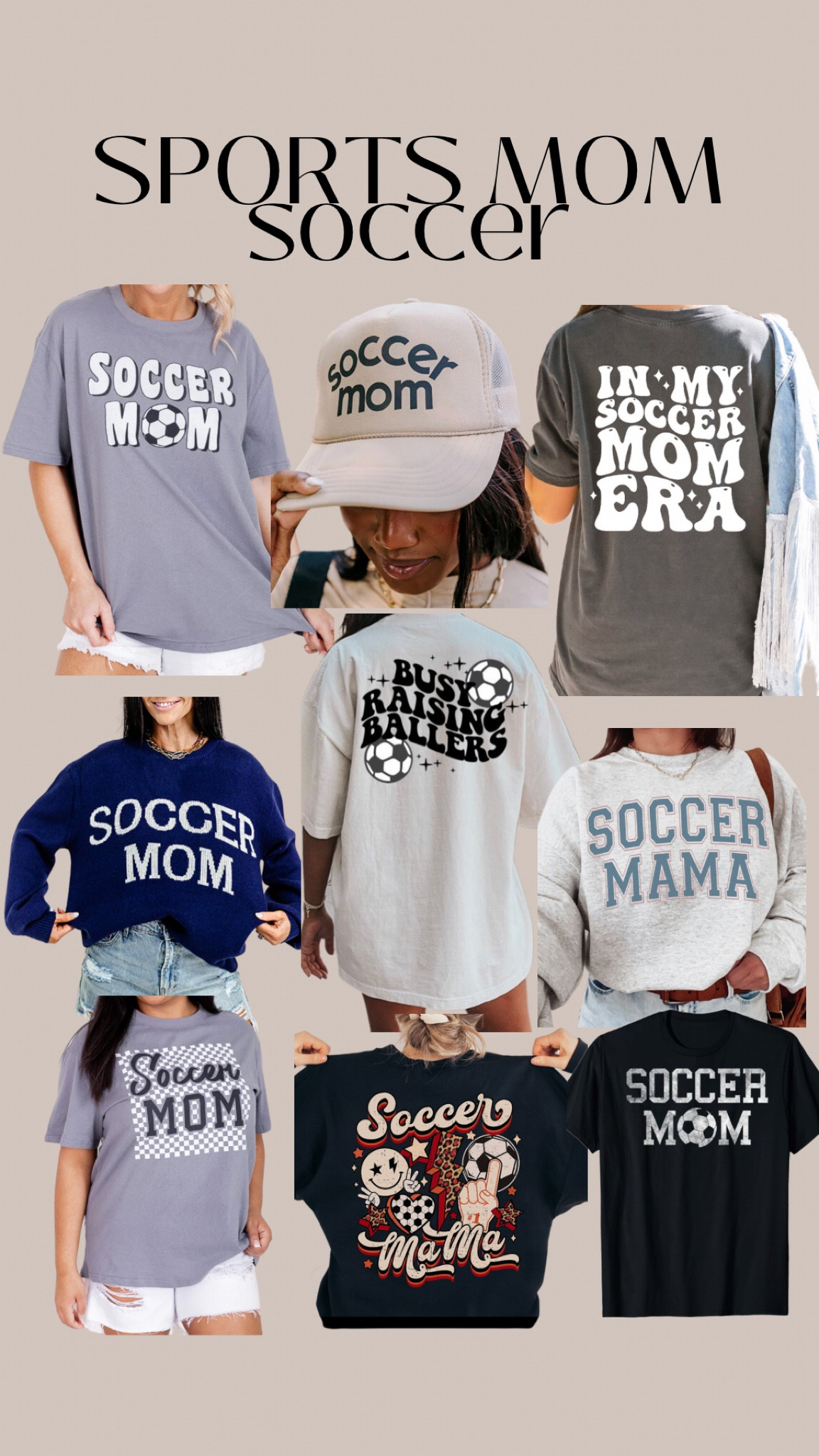 Soccer mom graphic tees!

Soccer mom. Soccer mama. Graphic tee. Graphic T-shirt. Etsy. Etsy find. Pinklily. Amazon finds. Sports mom. 

#LTKSeasonal #LTKfindsunder50 #LTKfamily