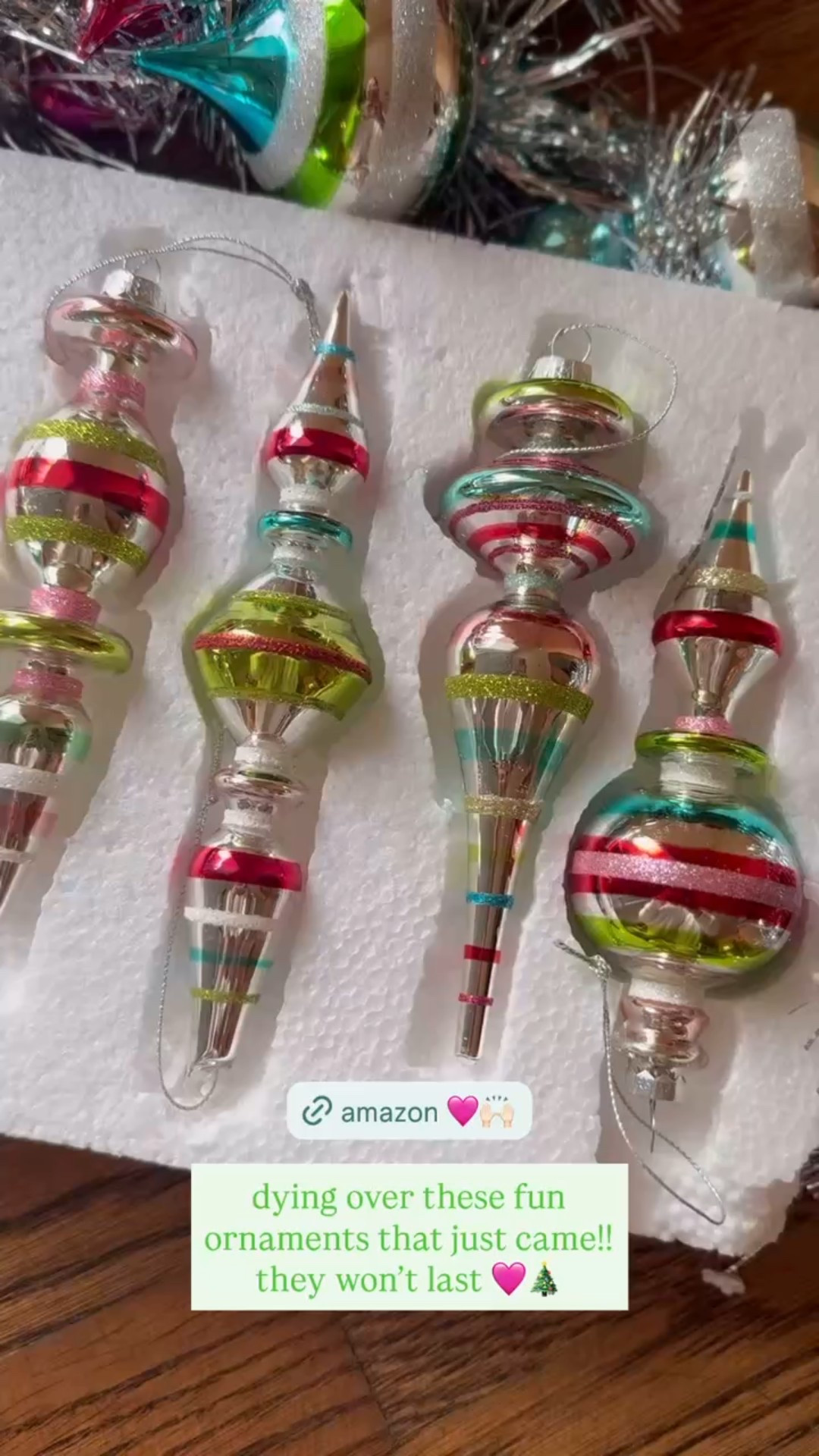 The perfect Amazon ornaments for a sparkly and glittery Christmas!

#LTKFindsUnder50 #LTKHoliday #LTKStyleTip