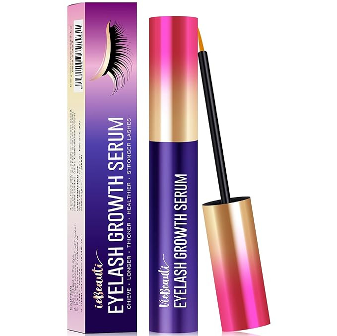 Premium Eyelash Growth Serum and Eyebrow Enhancer by VieBeauti, Lash boost Serum for Longer, Full... | Amazon (US)
