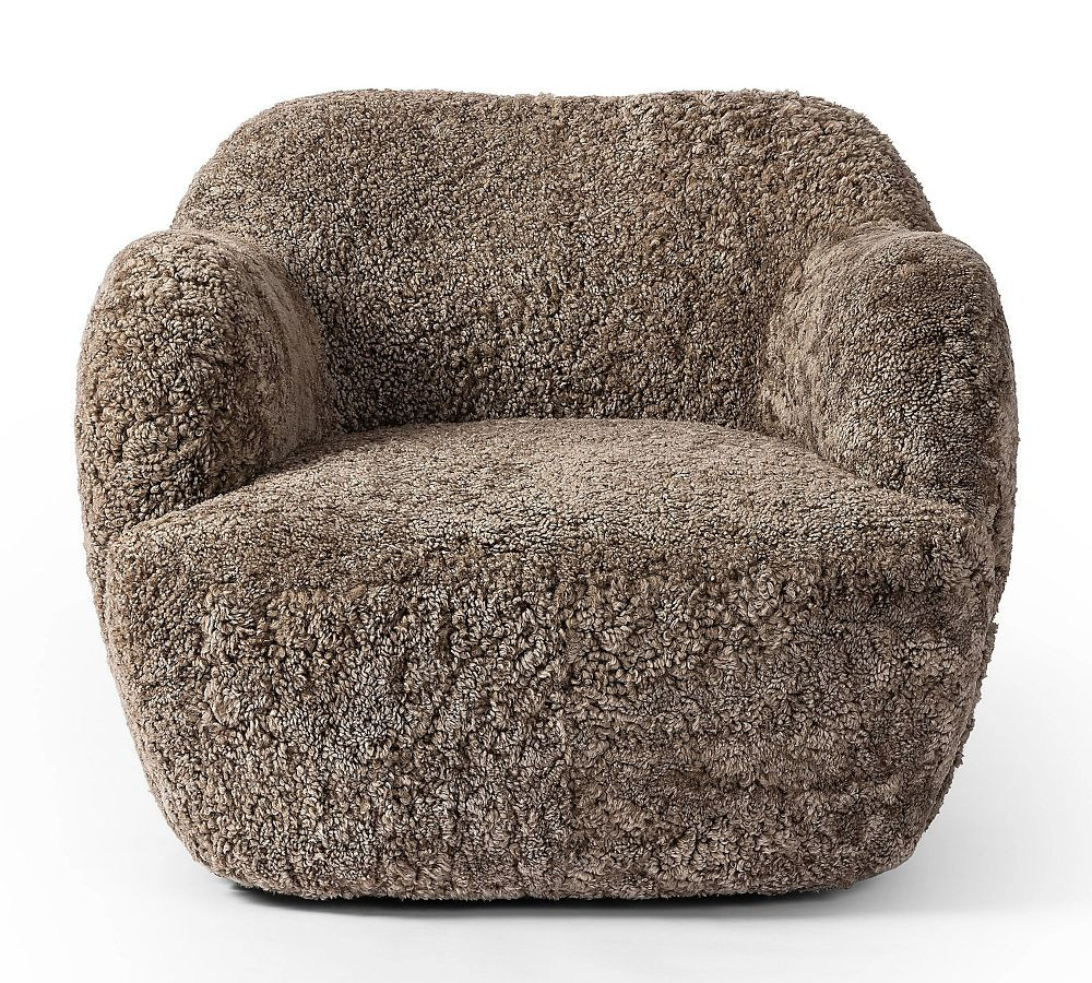 Ozark Swivel Chair | Pottery Barn (US)