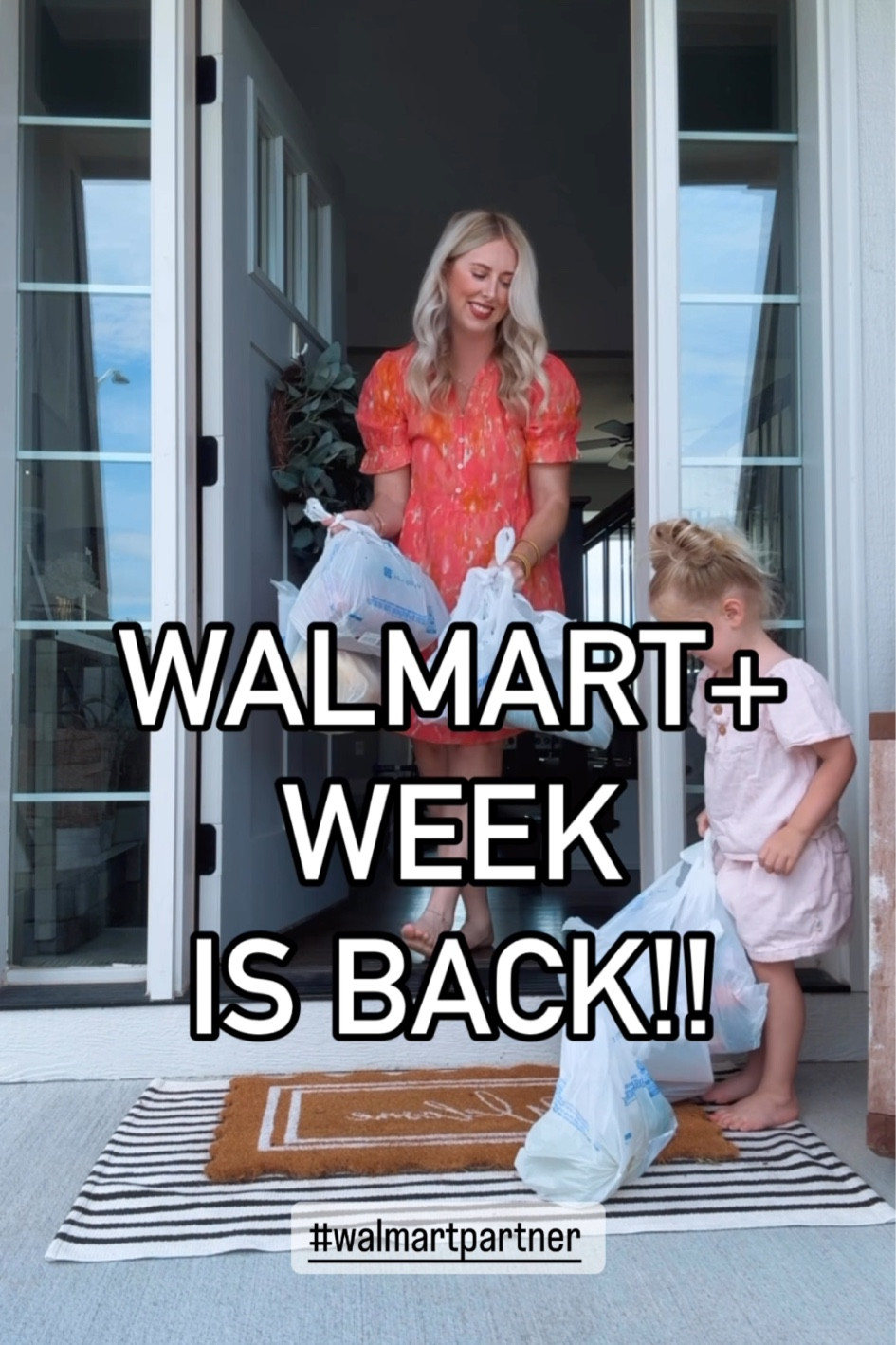 Instagram reel, Walmart Plus week, Walmart find, mom life 
#walmartpartner @walmart #walmartplus 

#LTKxWalmart #LTKFamily #LTKSummerSales