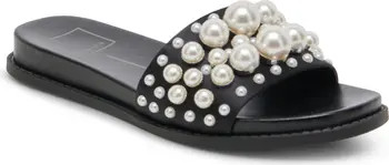 Dolce Vita Gabbi Imitation Pearl Slide Sandal (Women) | Nordstrom | Nordstrom