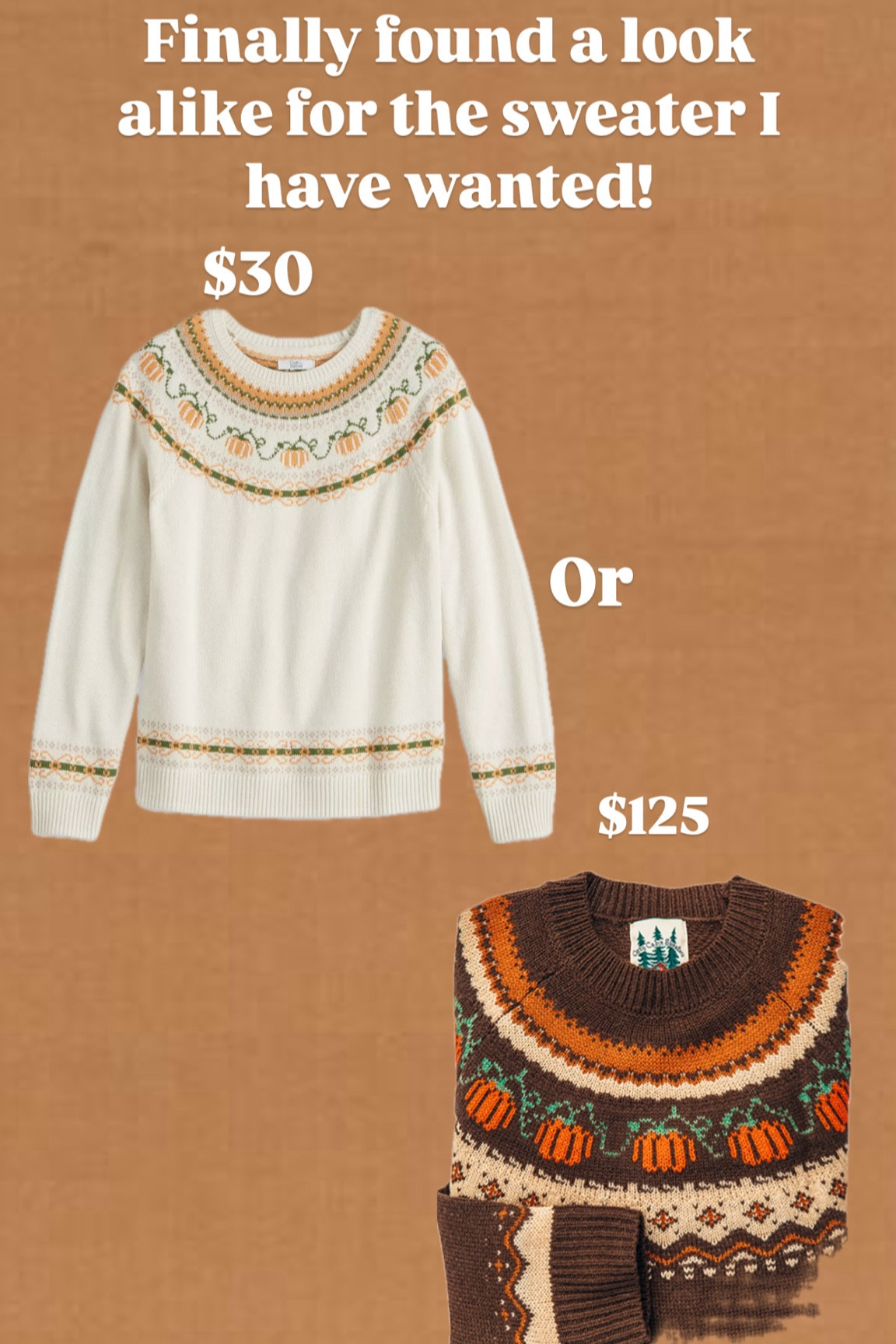 Pumpkin sweater 🎃🍁 #sweaterweather #lookforless #pumpkinsweater #halloweensweater #falloutfit 

#LTKHalloween #LTKStyleTip #LTKSeasonal