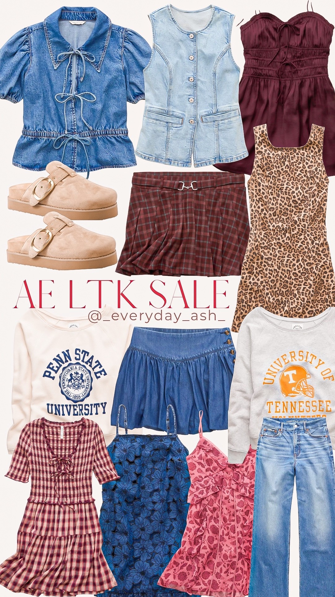 HUGE LTK FALL SALE 🎉🎉🎉
30% off - PLUS already discounted items 
* CLIP THE PROMO CODE !!

Discounts on discounts ! Shop before items sell out 🤎

LTK fall sale, denim outfit, denim top, womens clogs, fall shoes, leopard dress, fall skirt, romper, football sweatshirt, penn state, burgundy dress, denim dress, womens jean s

#LTKStyleTip #LTKFallSale #LTKFindsUnder100