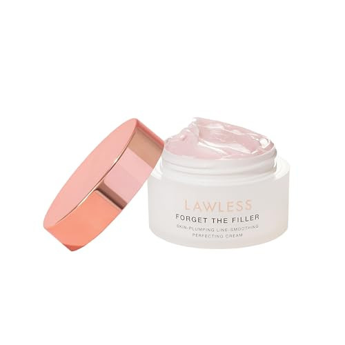 Lawless Mini Forget the Filler Skin-Plumping Line-Smoothing Perfecting Cream - Premium Non-Acne Moisturizer Designed to Prime, Plump, Smooth, and Tighten Skin for a Youthful, Hydrating Look - 0.5 oz | Amazon (US)
