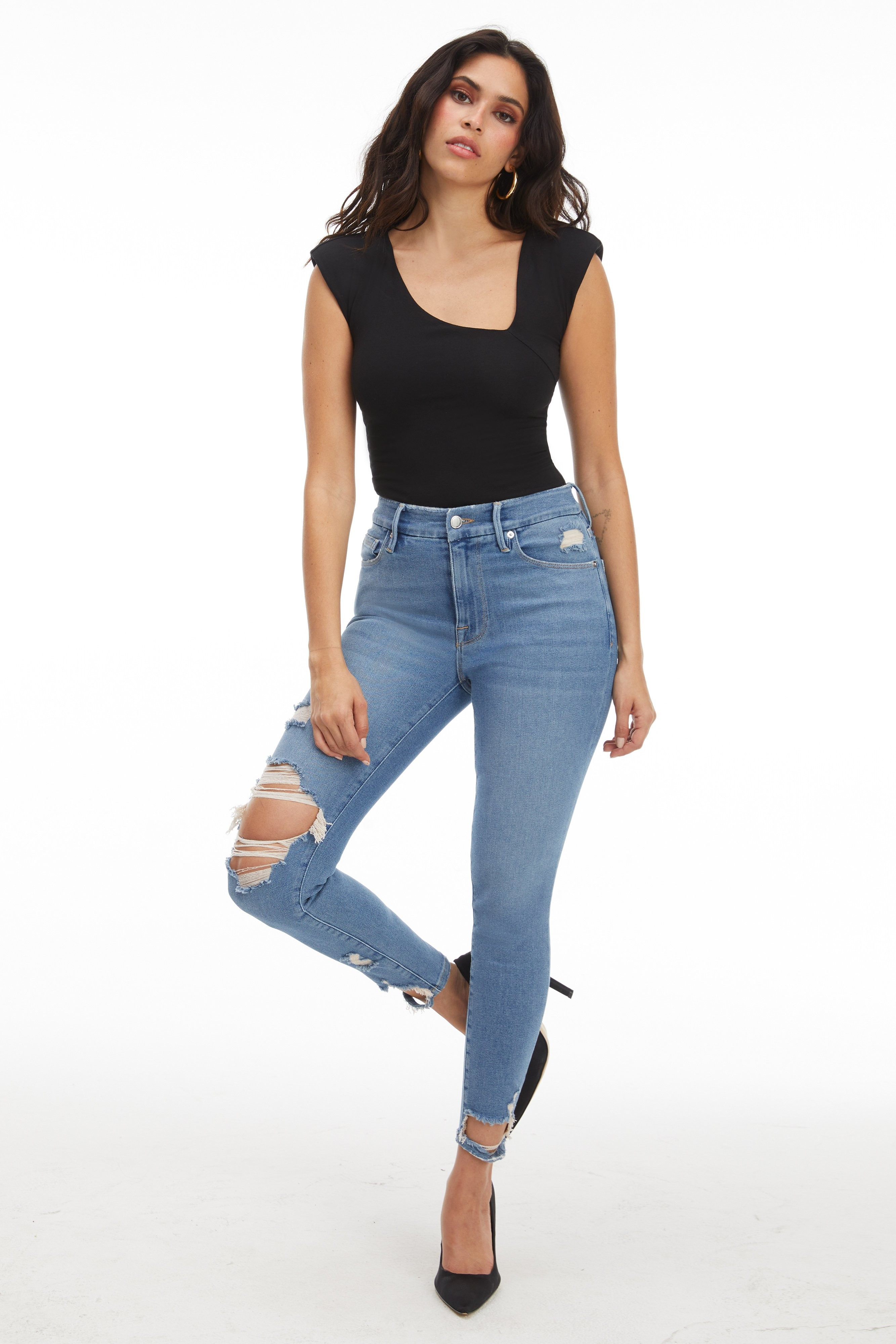 GOOD WAIST CROP | BLUE678 | Good American