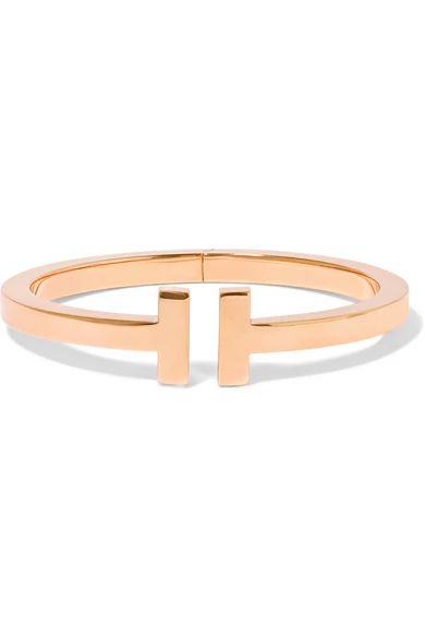 T Square 18-karat rose gold cuff | NET-A-PORTER (US)