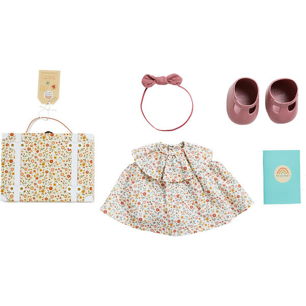 Dinkum Doll Travel Togs, Prairie Floral | Maisonette