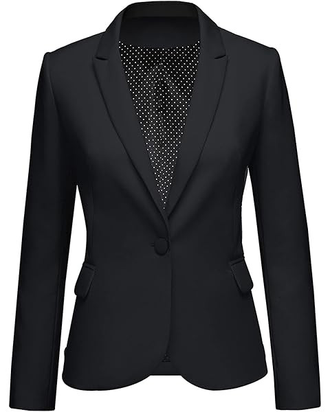 KIRUNDO Blazers for Women 2025 Summer Fall Business Casual Oversized Boyfriend Dressy Suit Jacket... | Amazon (US)