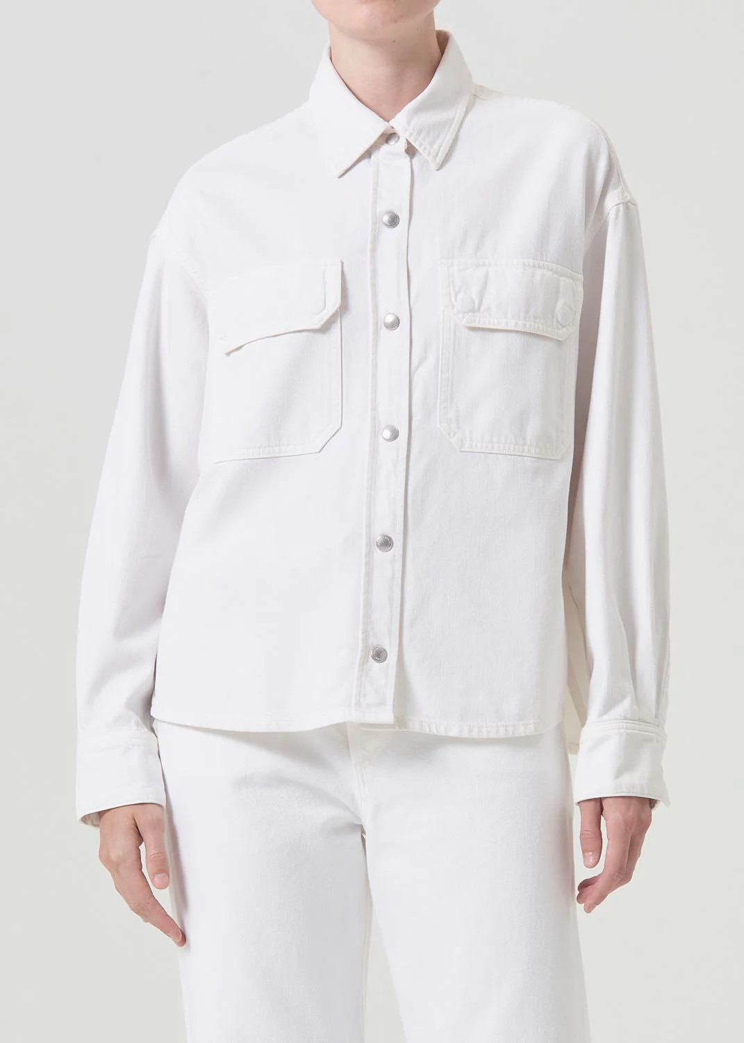 Gwen Slice Shirt in Fortune Cookie | AGOLDE