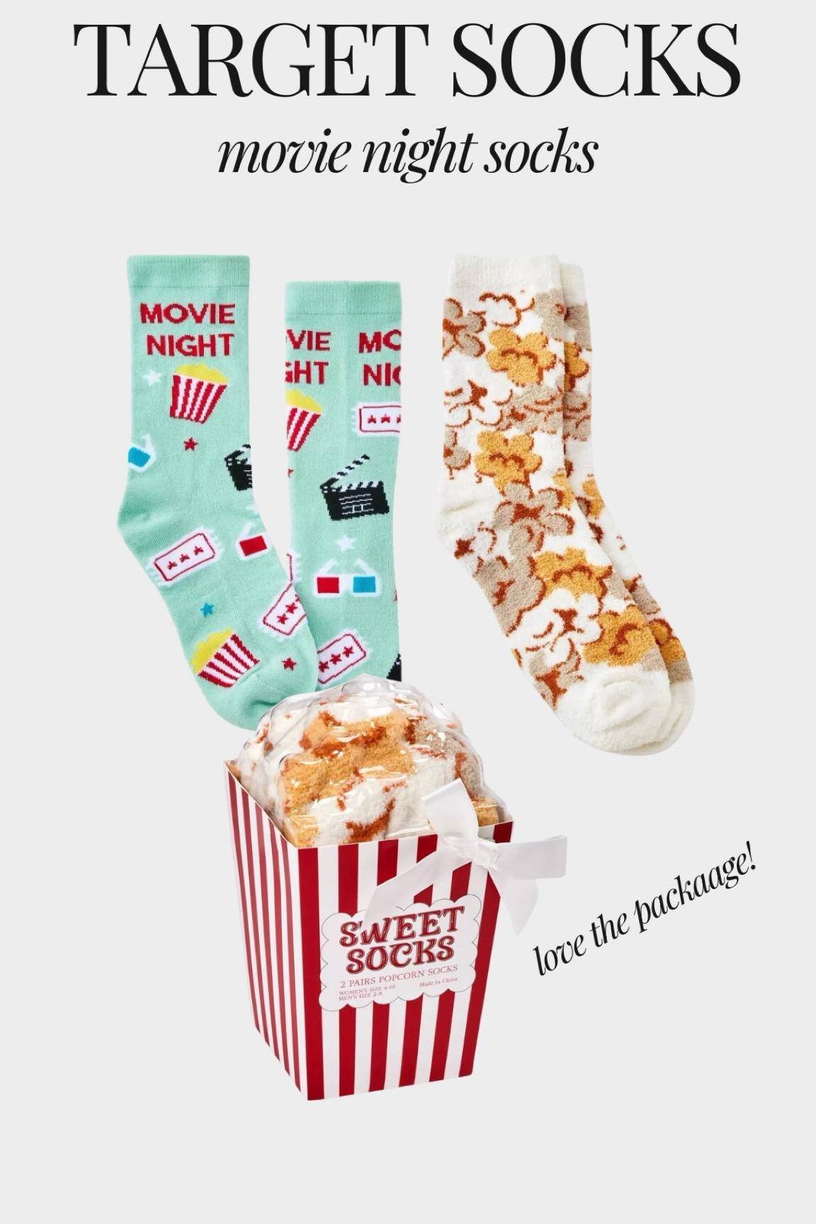 These socks are the cutest stocking stuffer!