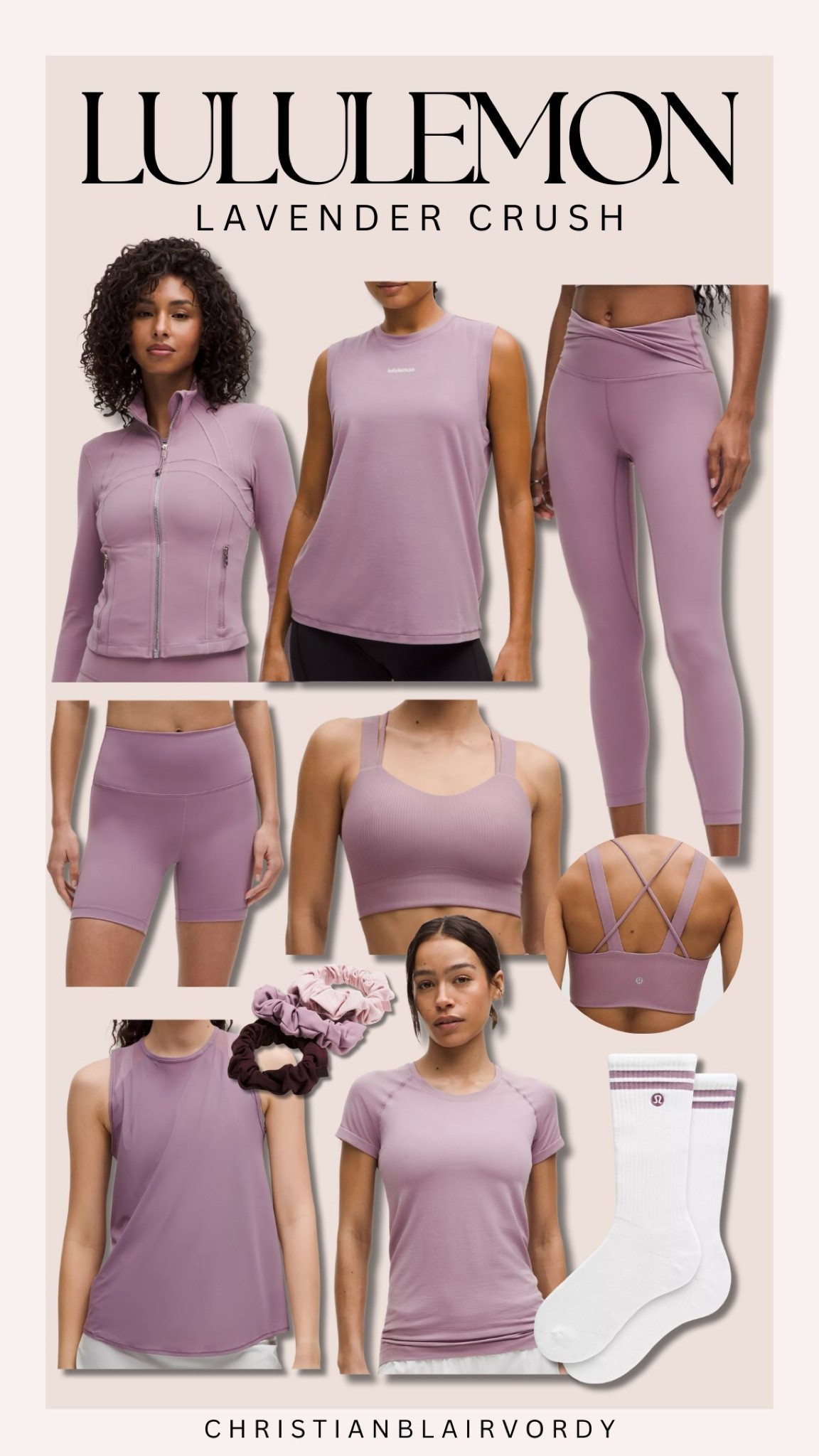 New color alert; lululemon; lavender lux 

#christianblairvordy 

#fitness #active #lululemon #leggings #lavender #new 

#LTKStyleTip #LTKActive #LTKFitness