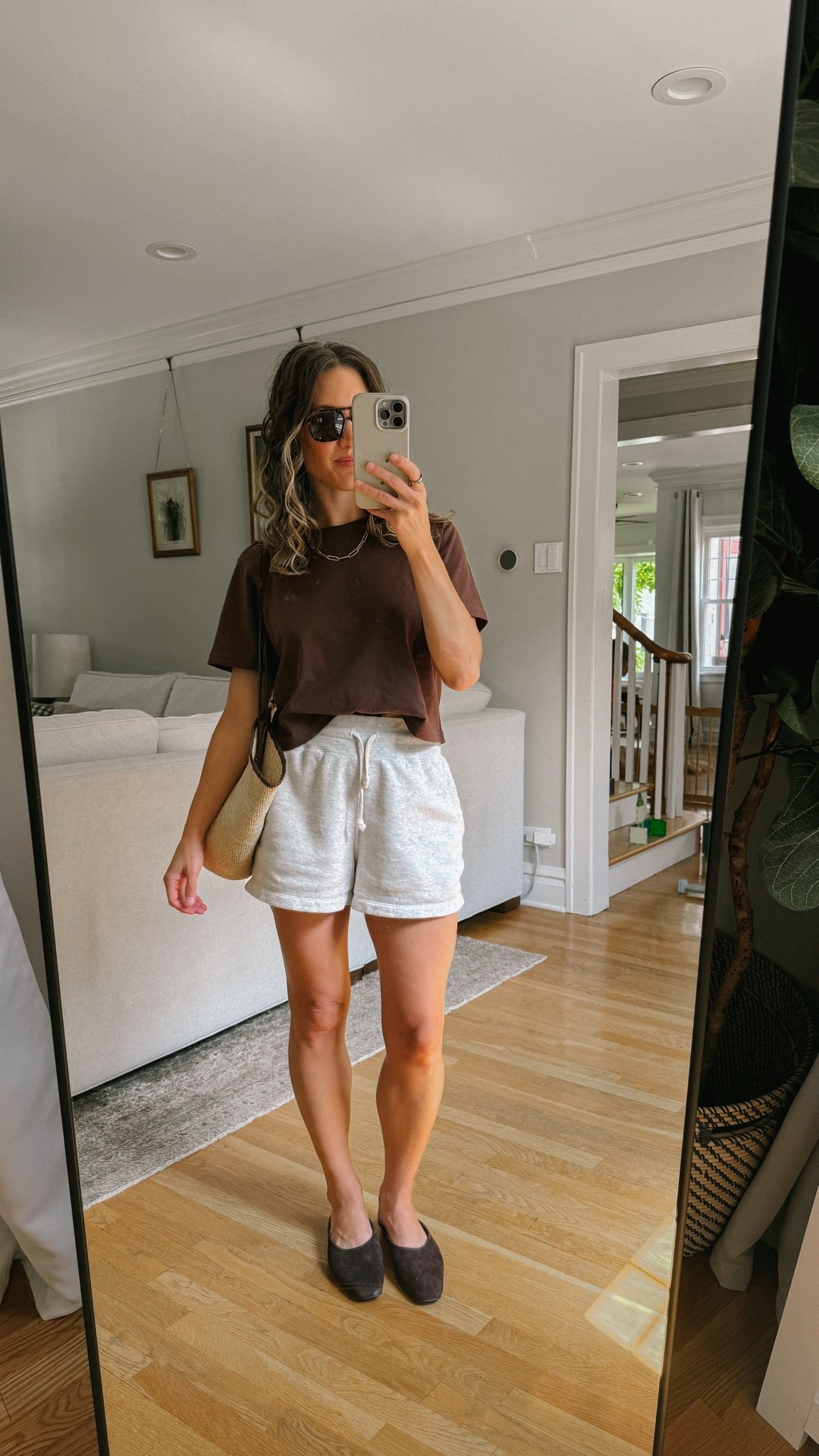 August Capsule // Day Nineteen 

Sold Out NYC tee, S, I sized up. Buck Mason shorts, S, I sized up. Margaux mules, TTS. Sèzane bag. Quince sunglasses.

#LTKootd #LTKOver40 #LTKPetite