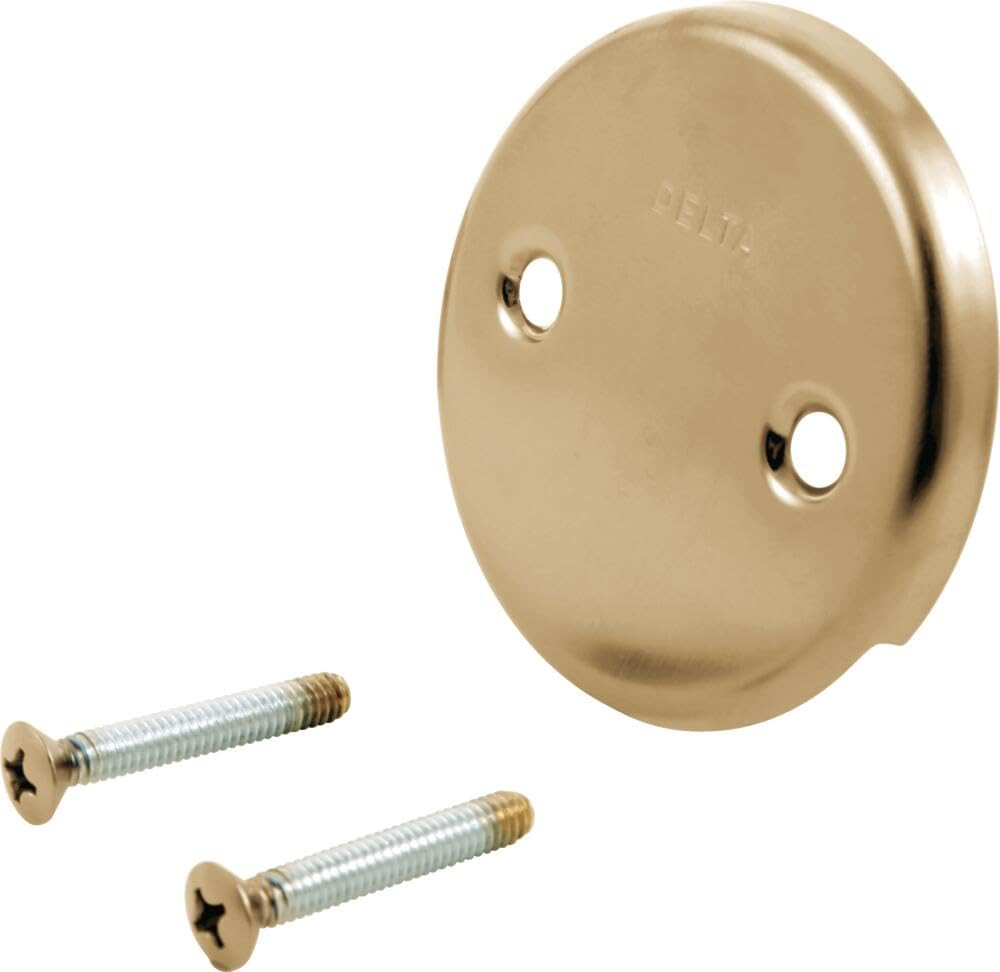 Delta Faucet RP31556CZ Overflow Plate and Screws, Champagne Bronze | Amazon (US)