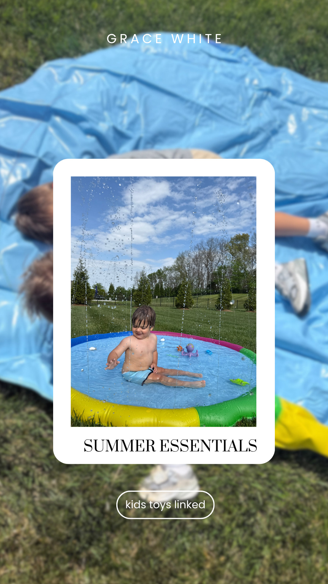 Summer essentials for kids from Amazon

Summer, summer essentials, kids toys, beach toys, summer toys, pool toys, beach play, kids activities, toys on amazon, Grace White 

 #LTKSwim #LTKBaby #LTKKids