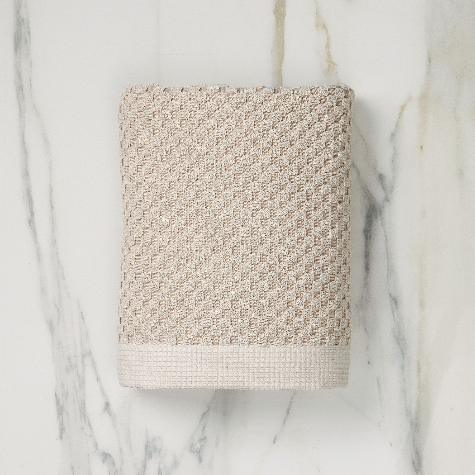 Elara Bath Towel, Natural | West Elm (US)