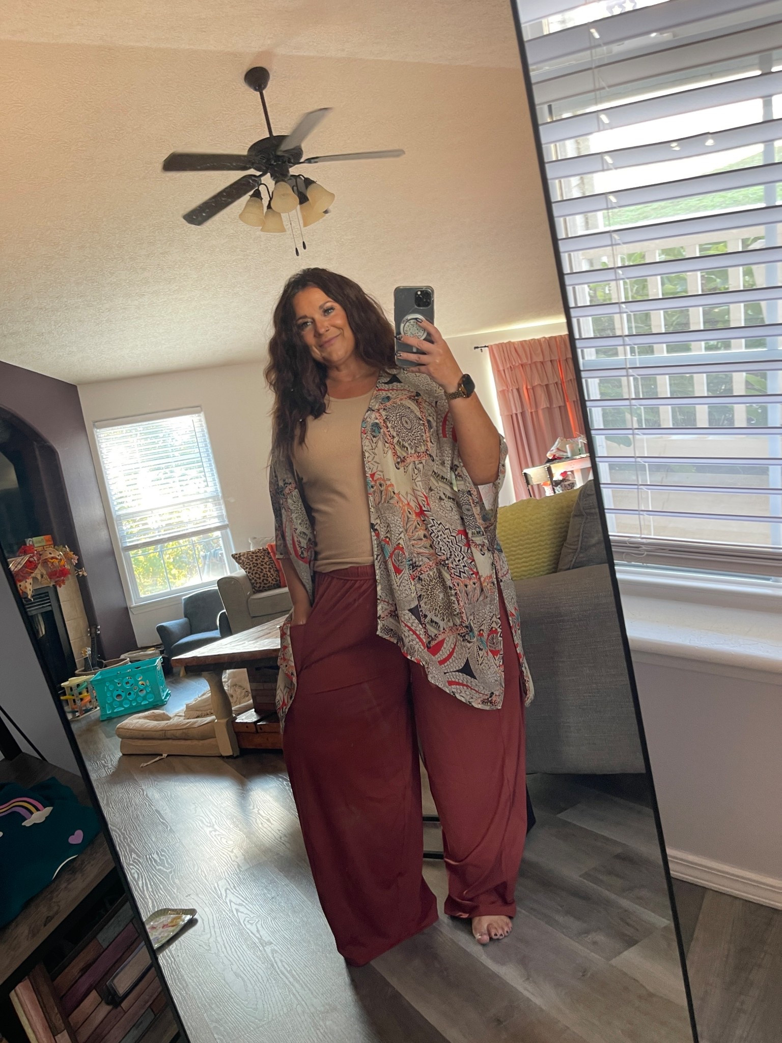 OOTD but make it comfy, cute, and actually practical 🤍

This simple tank + my favorite Halara pants combo is the definition of an effortless everyday outfit. These Halara work-to-lounge pants are insanely comfortable, flattering, and perfect for days when you want to look put together without sacrificing comfort. The fabric is soft, stretchy, and breathable, making them ideal for work-from-home outfits, teacher outfits, casual everyday wear, travel days, or lounging at home.

Paired with a simple tank, this is one of those easy capsule wardrobe outfits you’ll reach for again and again. If you’re looking for comfortable work pants, elevated athleisure, or versatile everyday basics, these are a must-have.

Shop the full look in my LTK 🤍

#ltkstyle #ltkfashion #halarapants #comfyoutfit #workfromhomeoutfit #teacherstyle #athleisurestyle #casualoutfitideas #capsulewardrobe #everydaystyle #comfystyle #momstyle

#LTKWorkwear #LTKPlusSize #LTKootd