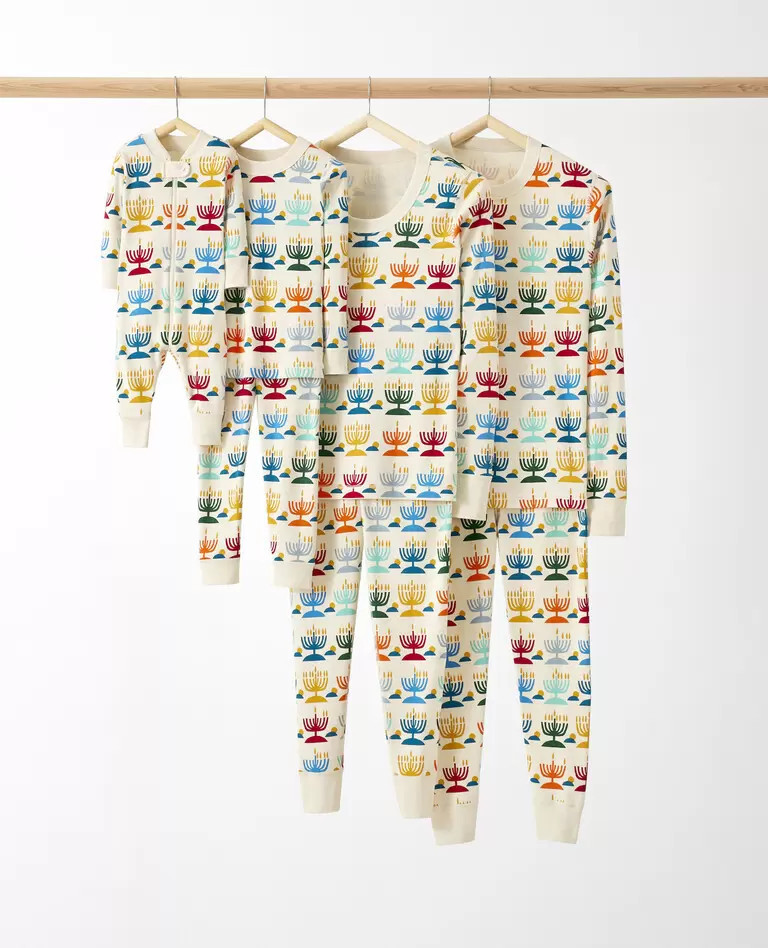 Rainbow Hanukkah Matching Family Pajamas | Hanna Andersson