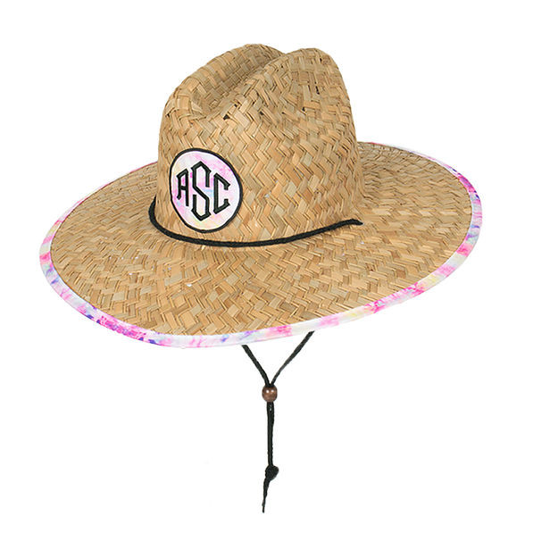 Monogrammed Straw Hat | Marleylilly