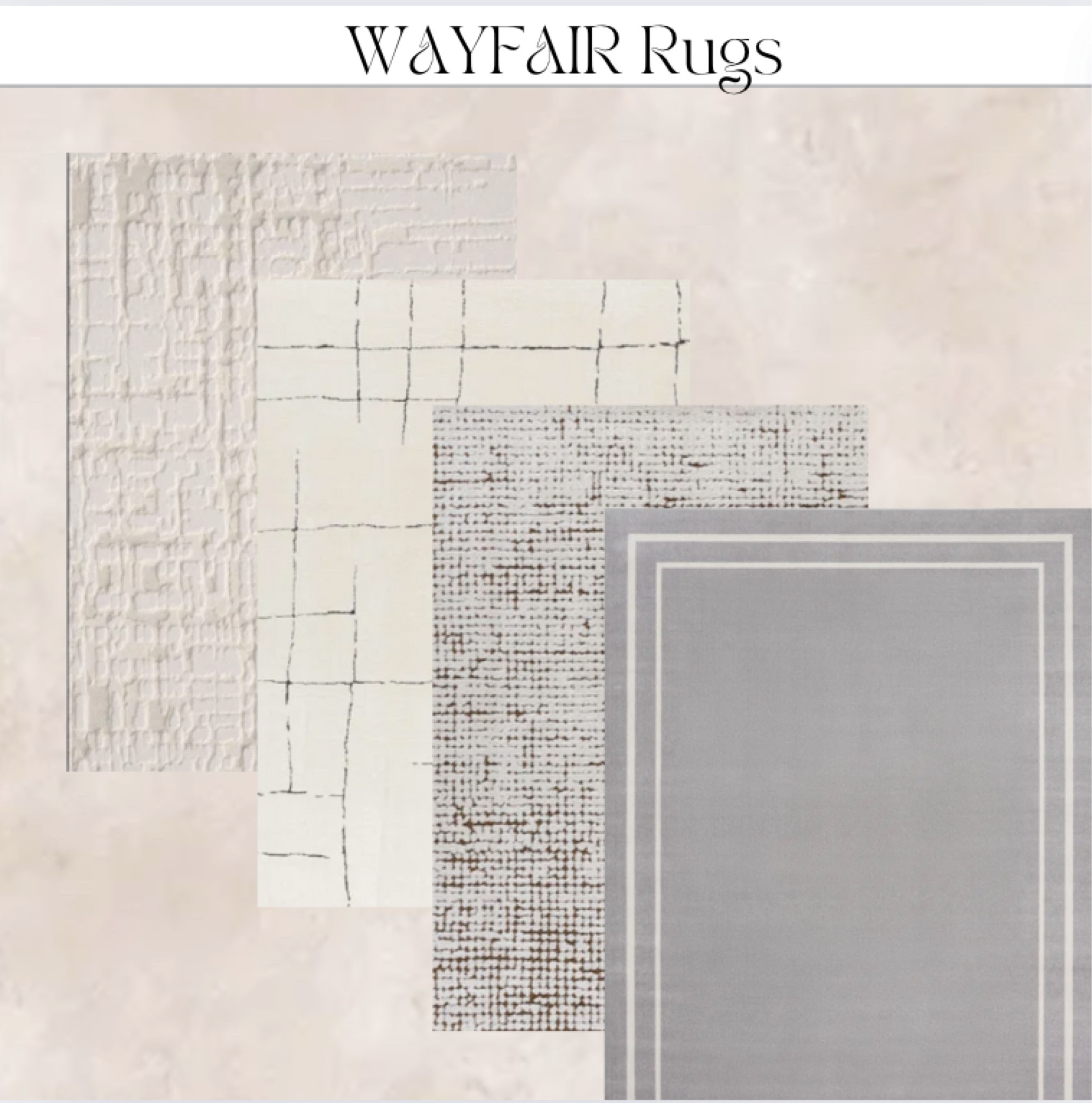 Wayfair Rugs

#LTKHome #LTKSaleAlert #LTKStyleTip