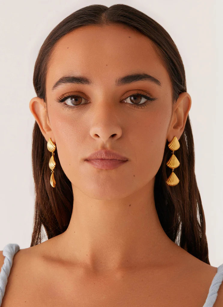 Alila Earrings - Gold | Peppermayo (Global)