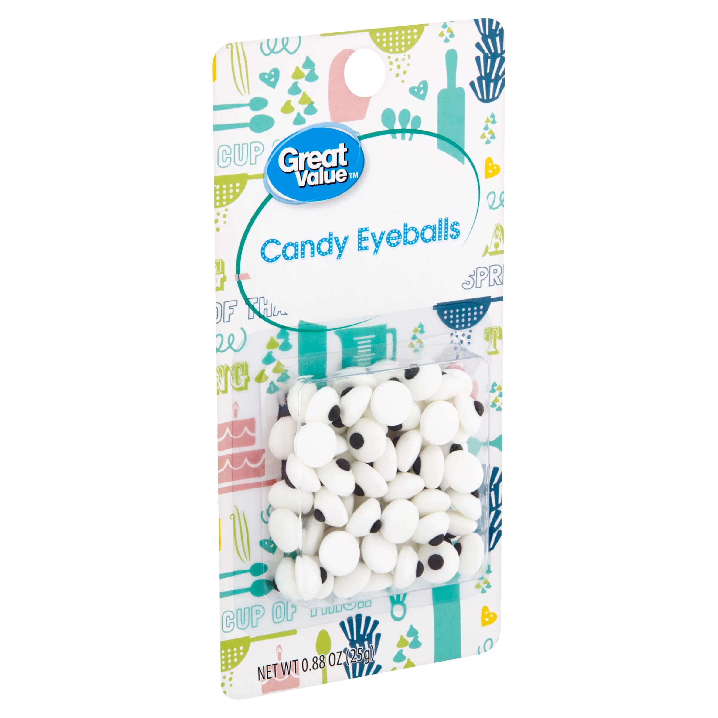 Great Value Candy Eyeballs, 0.88 oz | Walmart (US)