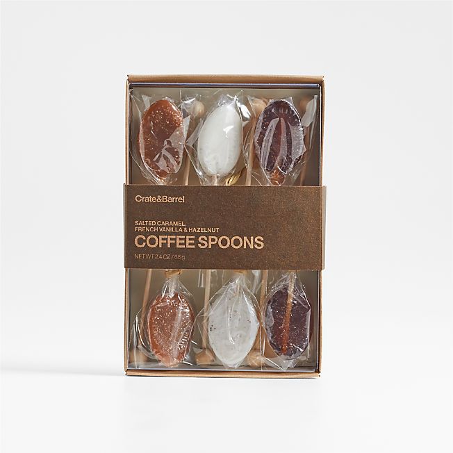 Flavored Coffee Spoons, Set of 6 + Reviews | Crate & Barrel | Crate & Barrel