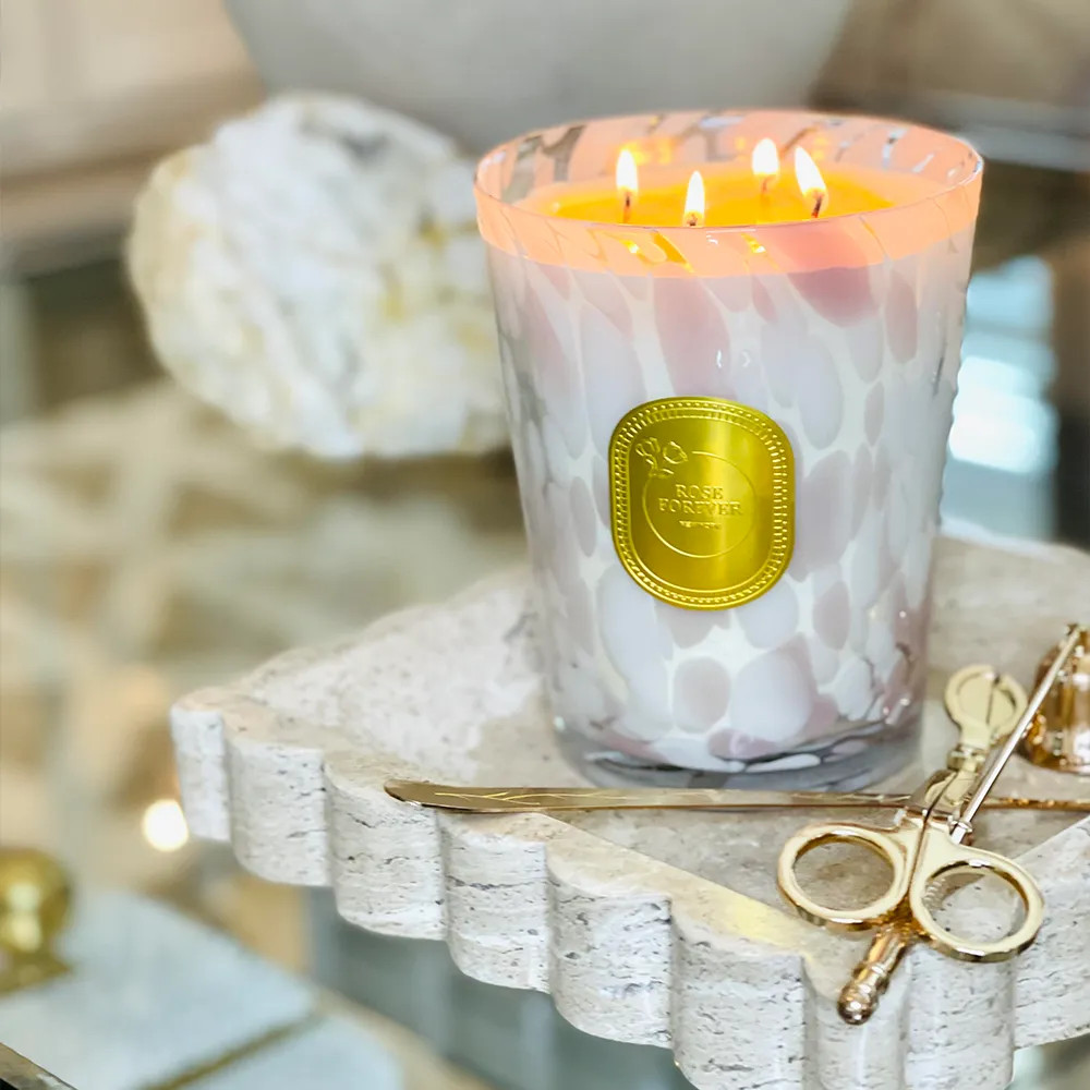 Sunlit Serenity - Scented Candle | Rose Forever 