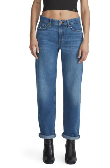 rag & bone Baggy Dre Low Rise Boyfriend Jeans in Blake at Nordstrom Rack, Size 23 | Nordstrom Rack