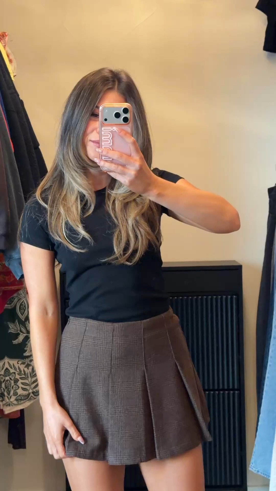 abercrombie fall pleated skort worn with black t-shirt 🍂

I’m 5’4” and typically wear a size small / 2

fall skort, autumn looks, casual summer outfits, fall outfit ideas, everyday fall outfits, fall fashion finds, pleated skirt, skirt with shorts, skort, one dress multiple ways, cowgirl boots, western, comfortable outfits

#LTKU #LTKSeasonal #LTKgrwm