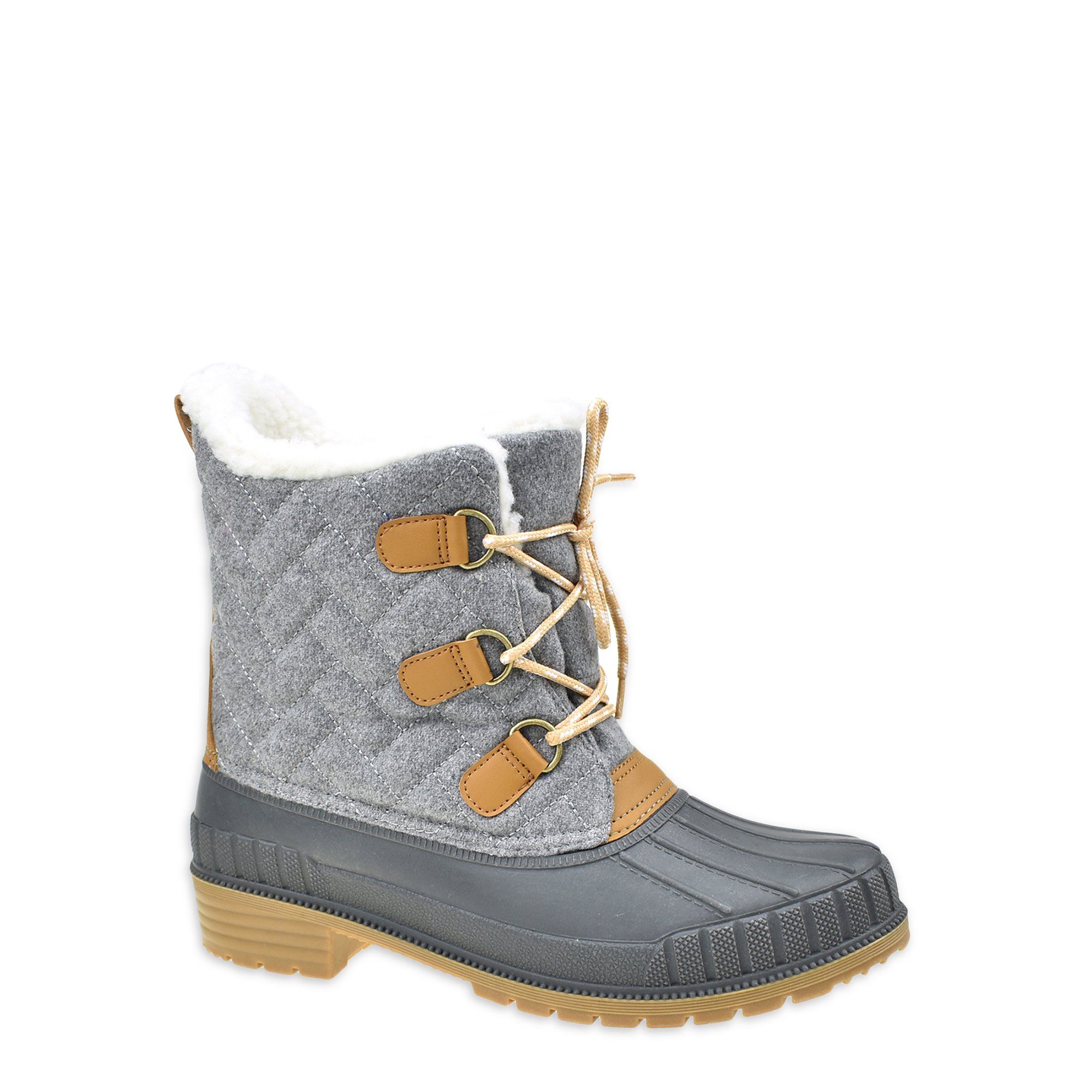 Time and Tru - Time and Tru Women's Quilted Duck Boots, Sizes 7-11 - Walmart.com | Walmart (US)