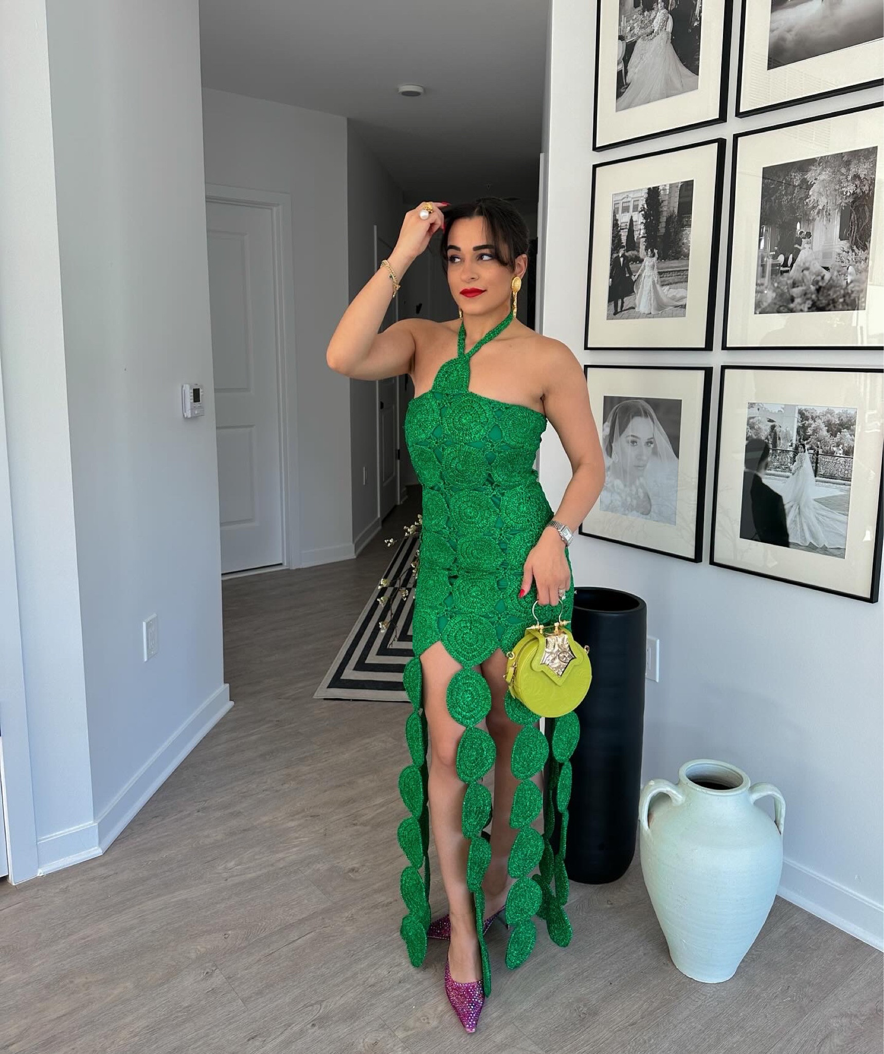 The Shimmer crochet in this Gown definitely won me over! 
•
Shop this look && Follow me on Instagram at @nardinemarie for more Colorful Style finds! 

#LTKstyletip #LTKbeauty #LTKHoliday