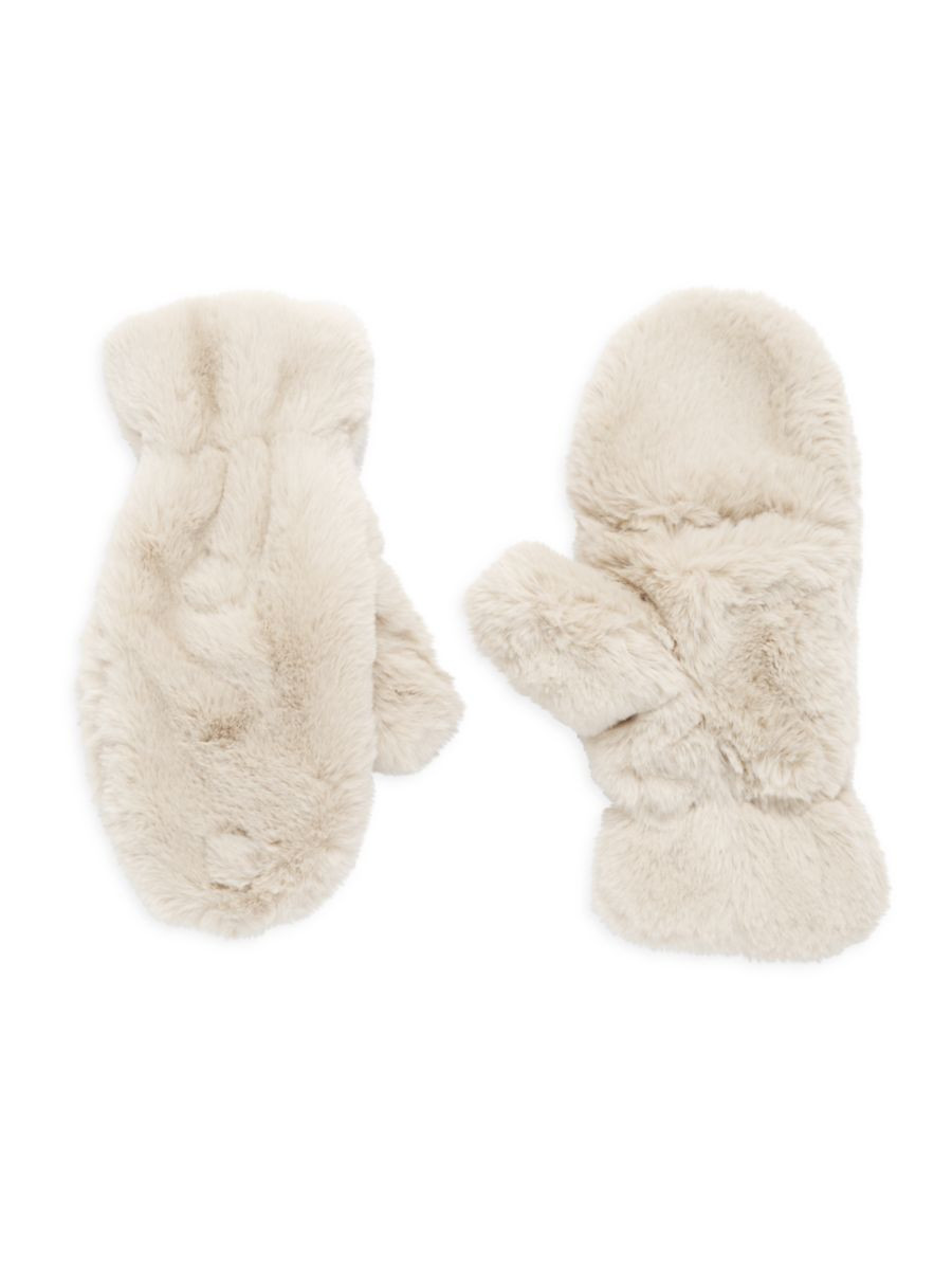 Apparis Coco Lightweight Faux Fur Flip-Top Mittens | Saks Fifth Avenue