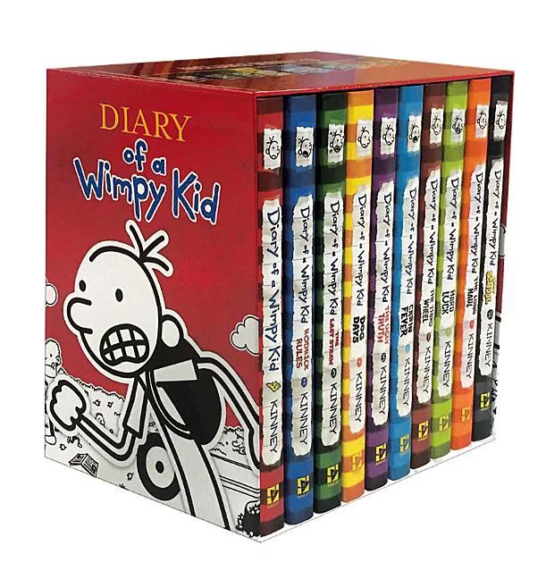 Diary of a Wimpy Kid: Diary of a Wimpy Kid Box of Books (Hardcover) | Walmart (US)