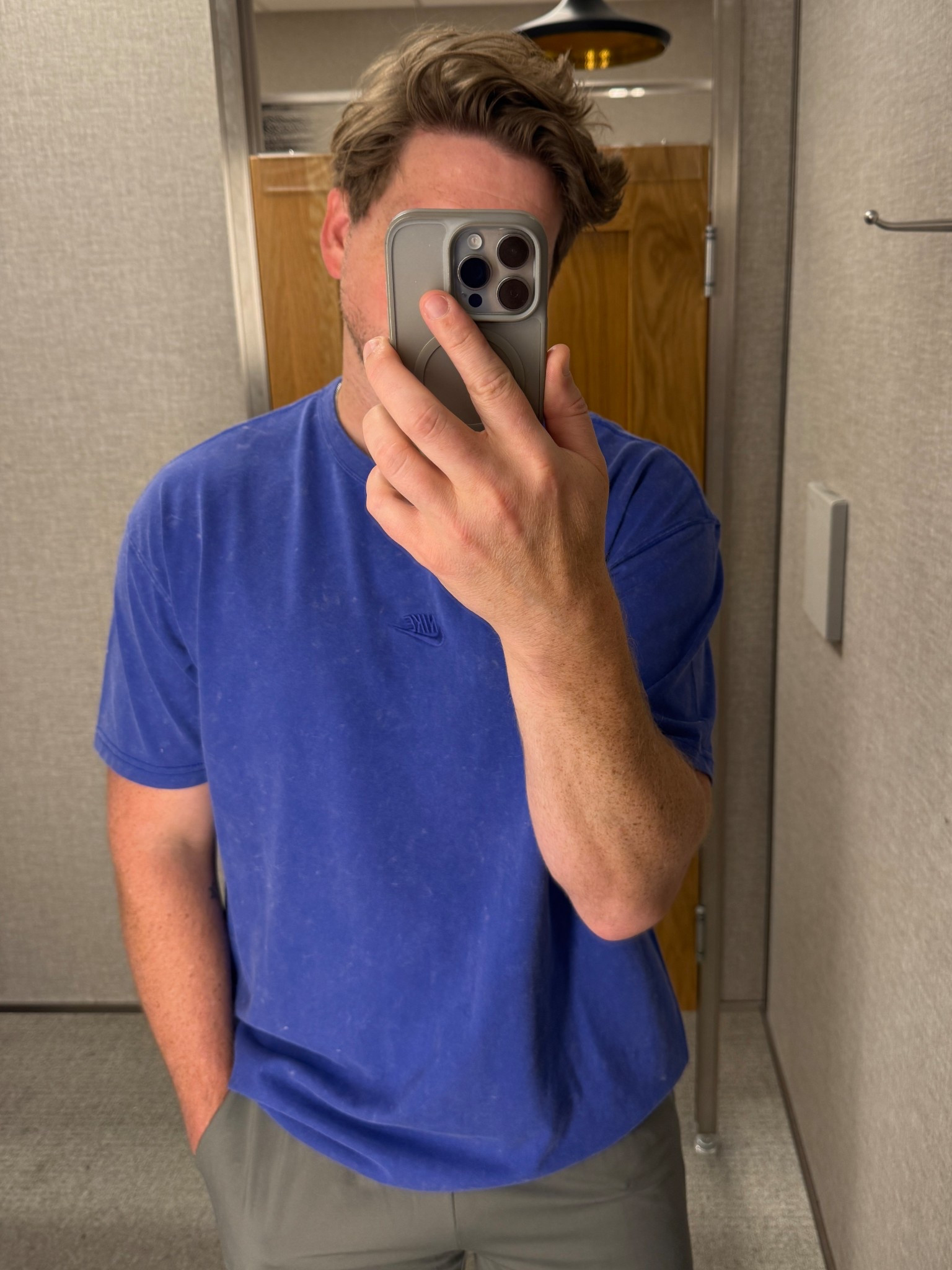 Detailed look at the tee- with logo at center chest and a pigment dyed texture- this tee is a great option with a throwback feel. Fits loose. 

#LTKMens #LTKActive #LTKFindsUnder100