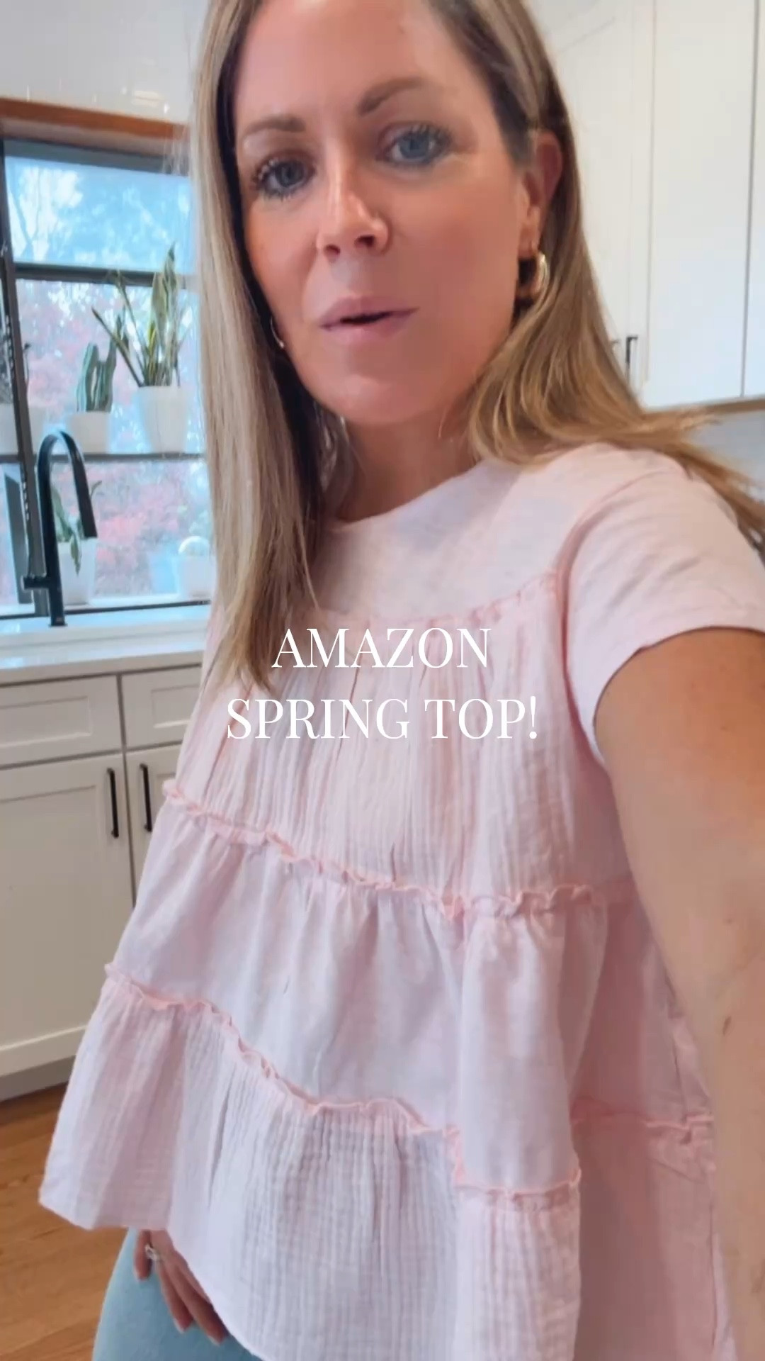 Amazon Spring & Summer Top! Wearing an XS. A few other great color options! 

#LTKootd #LTKPetite