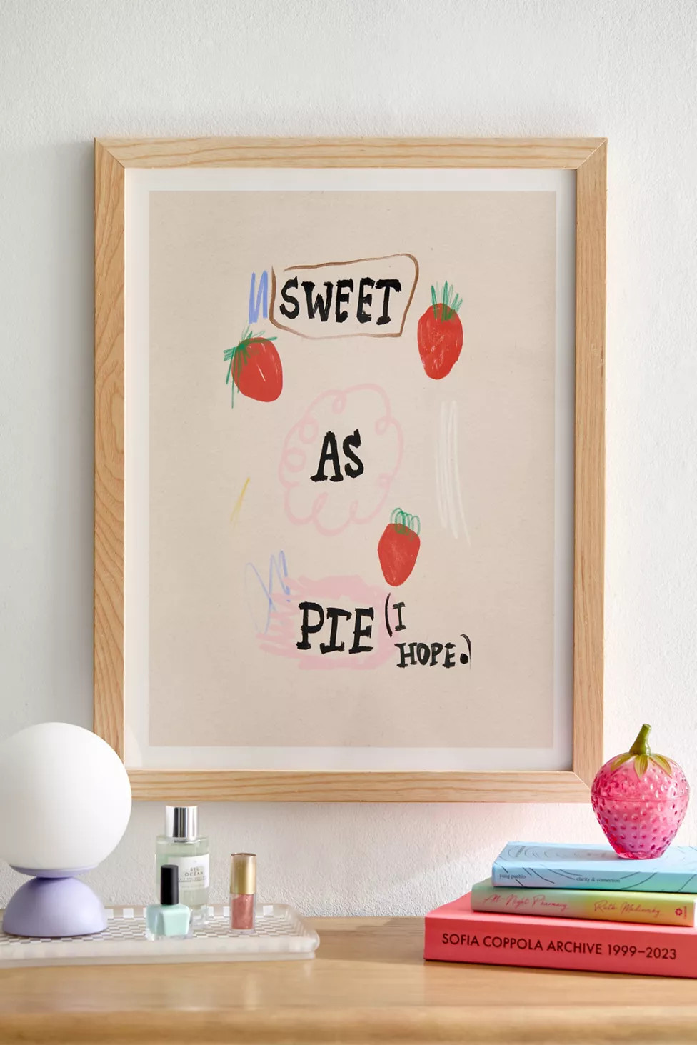 Chromoeye Sweet As Pie (I Hope) Art Print | Urban Outfitters (US and RoW)