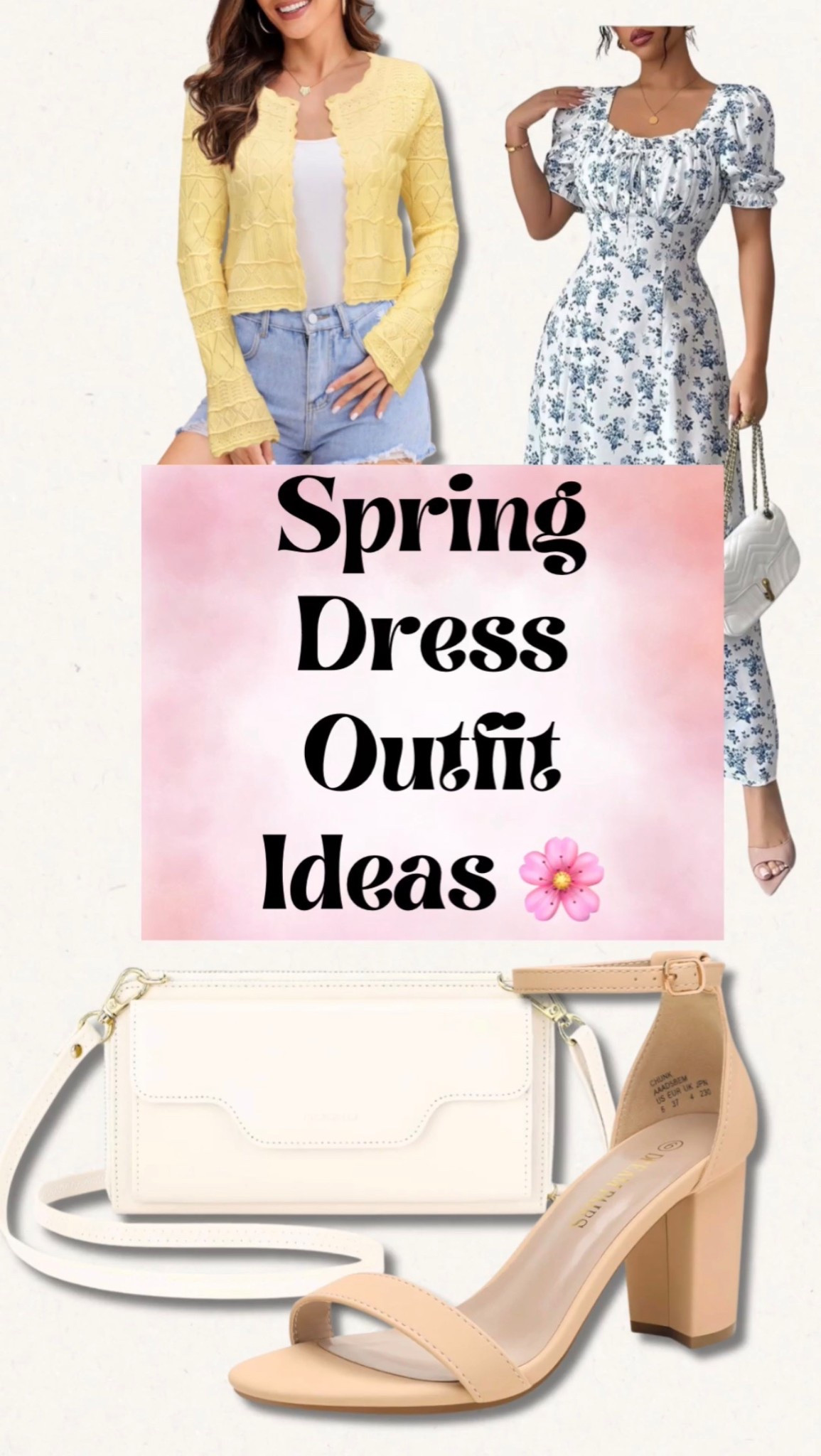 spring dresses
Spring Dress Outfit Ideas 🌸


Keywords: spring outfit ideas women, dress outfit styling ideas, spring dresses with cardigan, complete outfit ideas women, easy outfit inspiration, chic spring style
Hashtags: #Style #SpringOutfitIdeas #EffortlessStyle 🌷

#LTKSeasonal #LTKootd