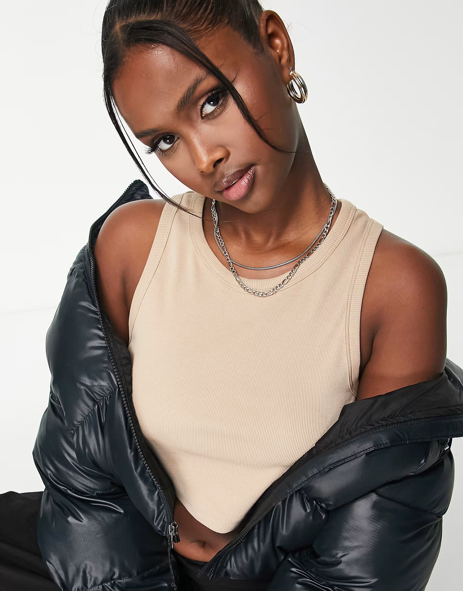 Jordan - Flight - Cropped tanktop in beige | ASOS (Global)