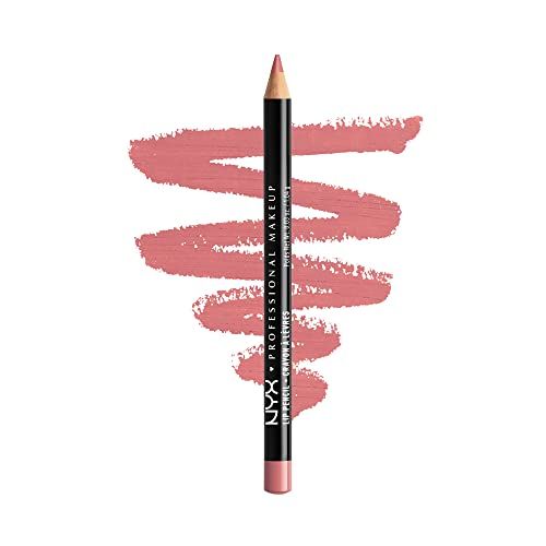 NYX PROFESSIONAL MAKEUP Slim Lip Pencil, Long-Lasting Creamy Lip Liner - Natural | Amazon (US)