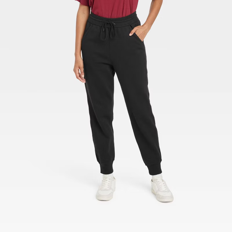 Women's High-Rise Fleece Jogger Pants - Universal Thread™ | Target