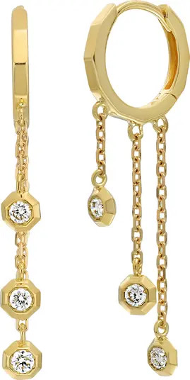 Bony Levy Monaco Diamond Chain Drop Earrings | Nordstrom | Nordstrom