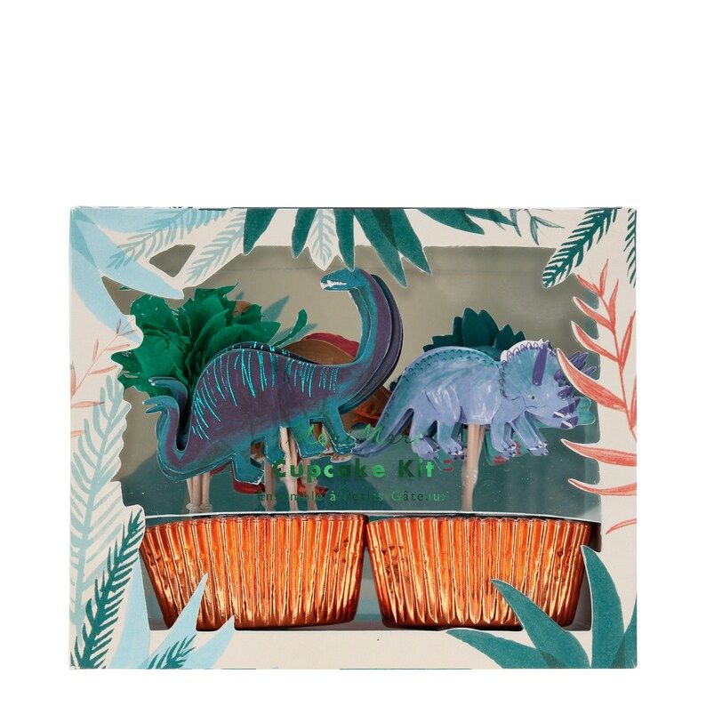 Dinosaur Cupcake Kit / Dinosaur Party / Dinosaur Birthday / | Etsy | Etsy (US)