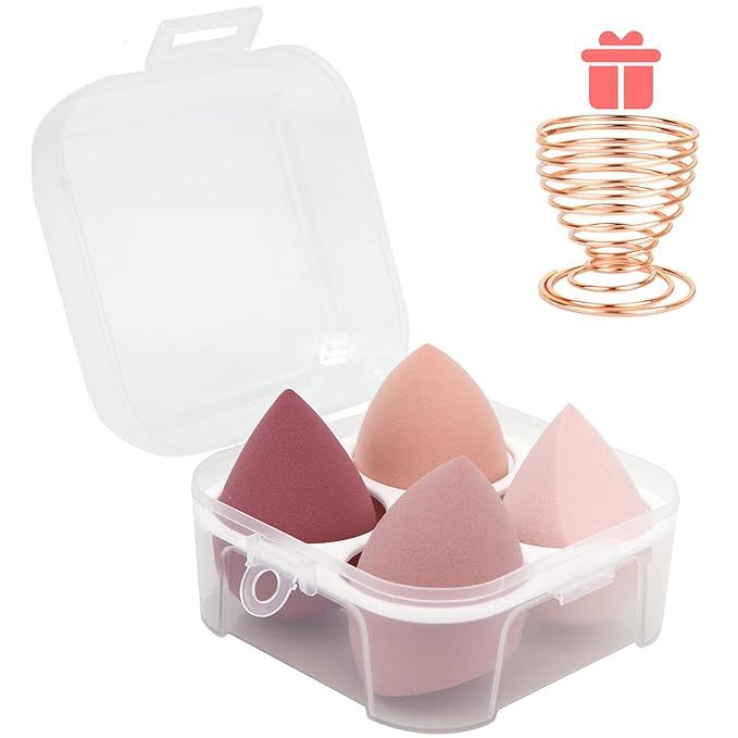 5 Pcs Makeup Sponges Blender Set - 4 Pcs Professional Beauty Sponge Foundation Blending Blender w... | Amazon (US)