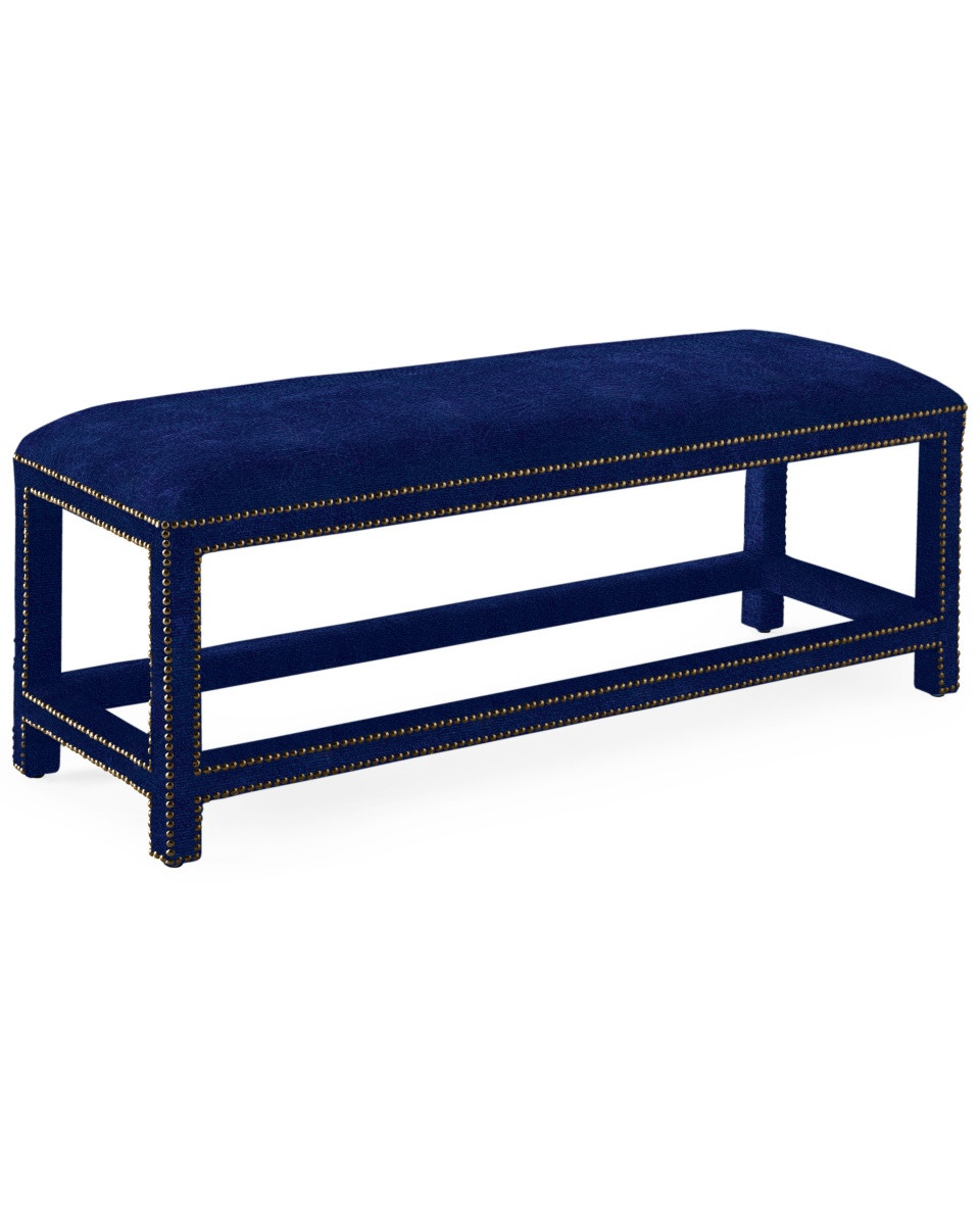 Dorset Bench with Nailheads | Serena and Lily