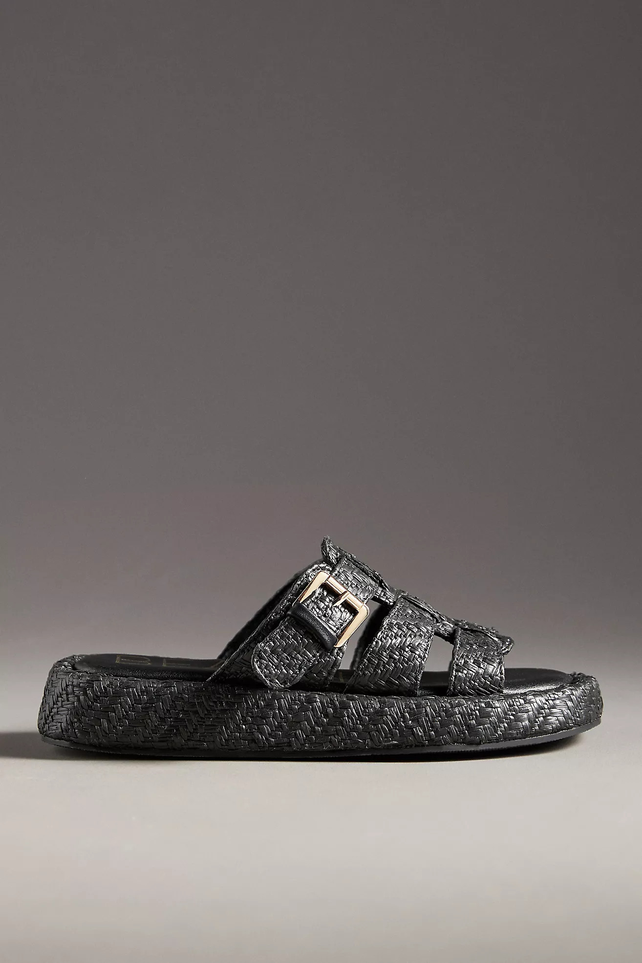 Beach by Matisse Raffia Fisherman Slide Sandals | Anthropologie (US)